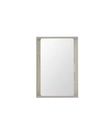 MUUTO - Arced Spejl 80x55, Light Grey