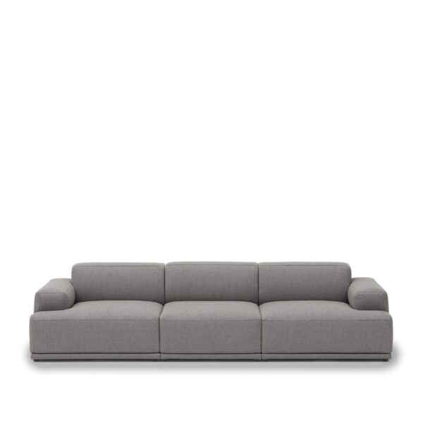MUUTO - Connect Soft Modular Sofa 3-Seater, Re-wool 128