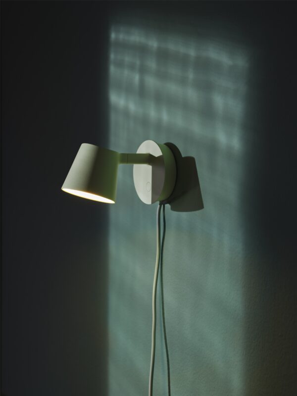 MUUTO - Tip Væglampe, Light Green - Billede 2