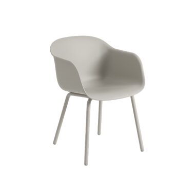 MUUTO - Fiber Udendørs Armstol, Grey