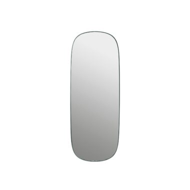 MUUTO - Framed Spejl Large, Dark Green/Clear