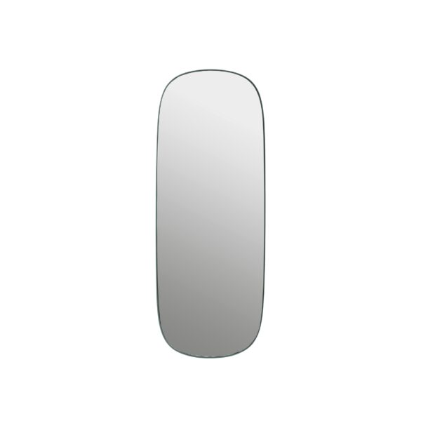 MUUTO - Framed Spejl Large, Dark Green/Clear