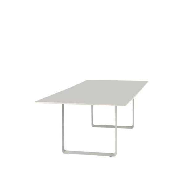 MUUTO - 70/70 Spisebord 225X90, Grey Linoleum/Grey