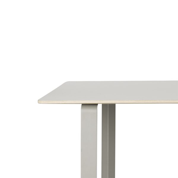 MUUTO - 70/70 Spisebord 225X90, Grey Linoleum/Grey - Billede 2