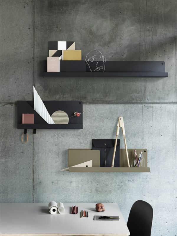 MUUTO - 70/70 Spisebord 225X90, Grey Linoleum/Grey - Billede 3