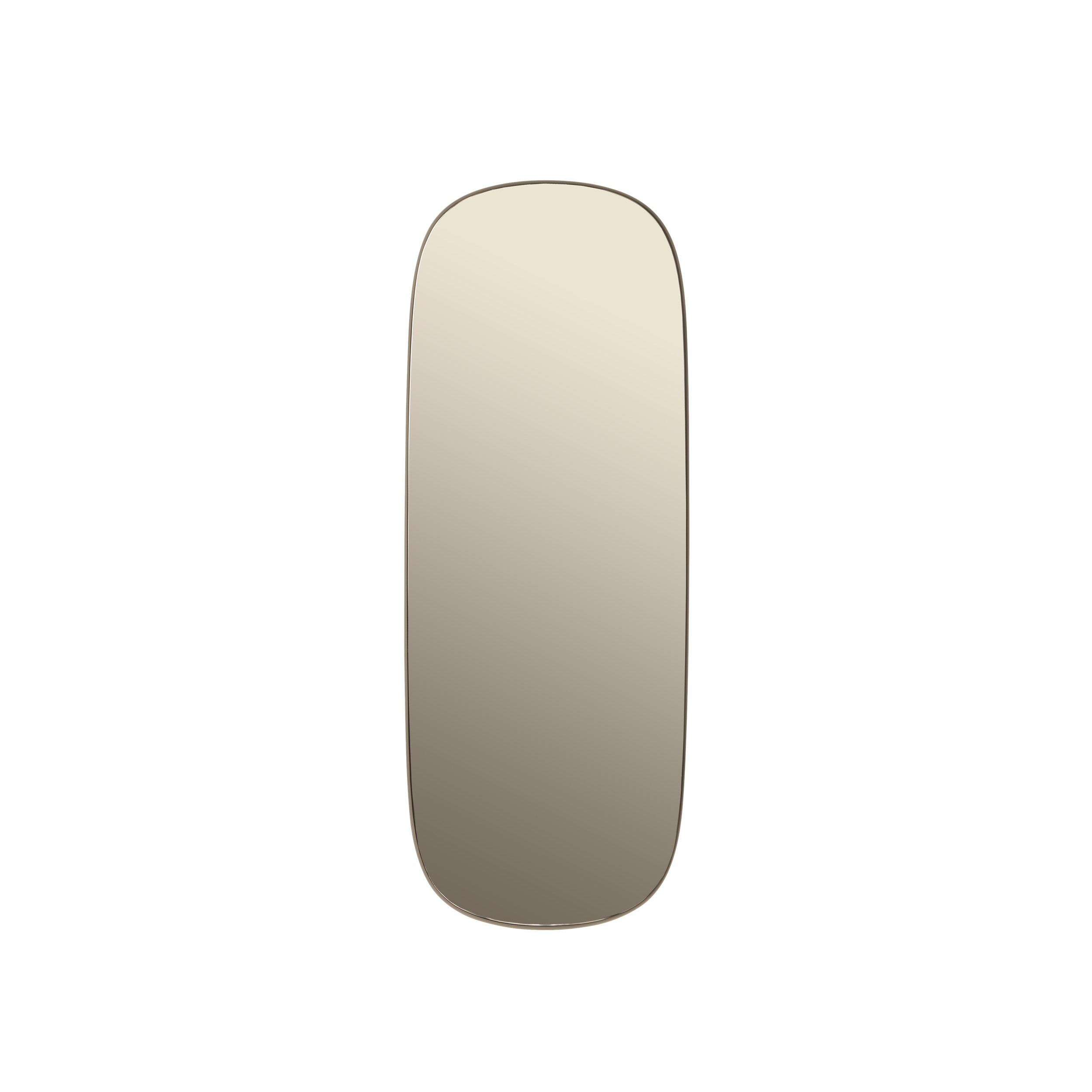 MUUTO - Framed Spejl Large, Taupe/Taupe