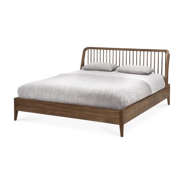 ETHNICRAFT - Spindle Seng 160x200, Reclaimed teak