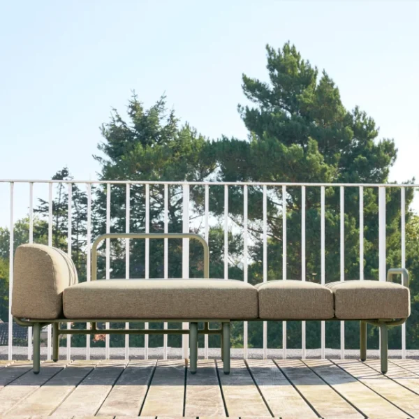 MANDALAY - Ivy Loungestol/Sofa M. Udtræk, Olivengrøn - Billede 4