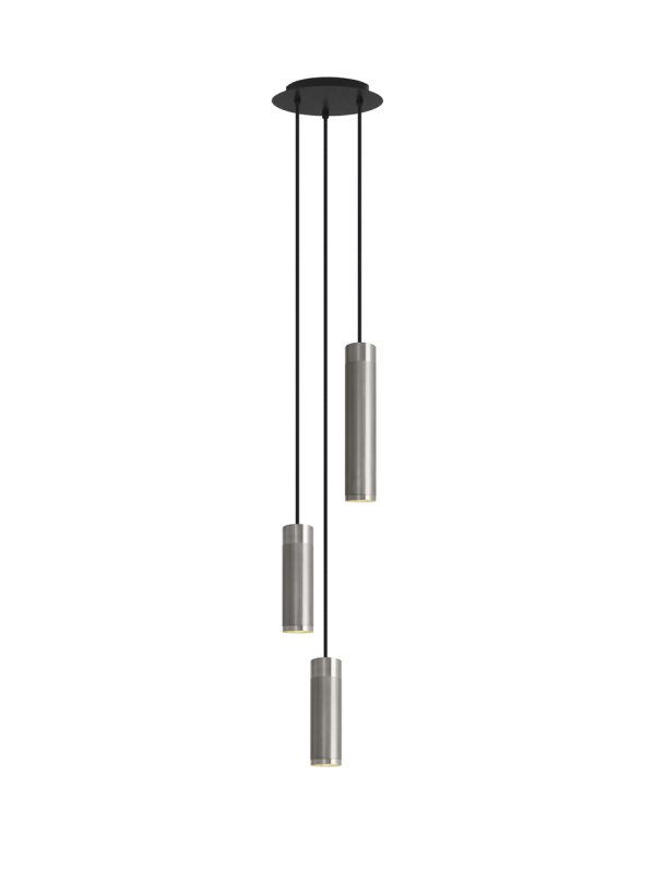 THORUP - Patrone Cluster Pendel, Nickel-plated Brass