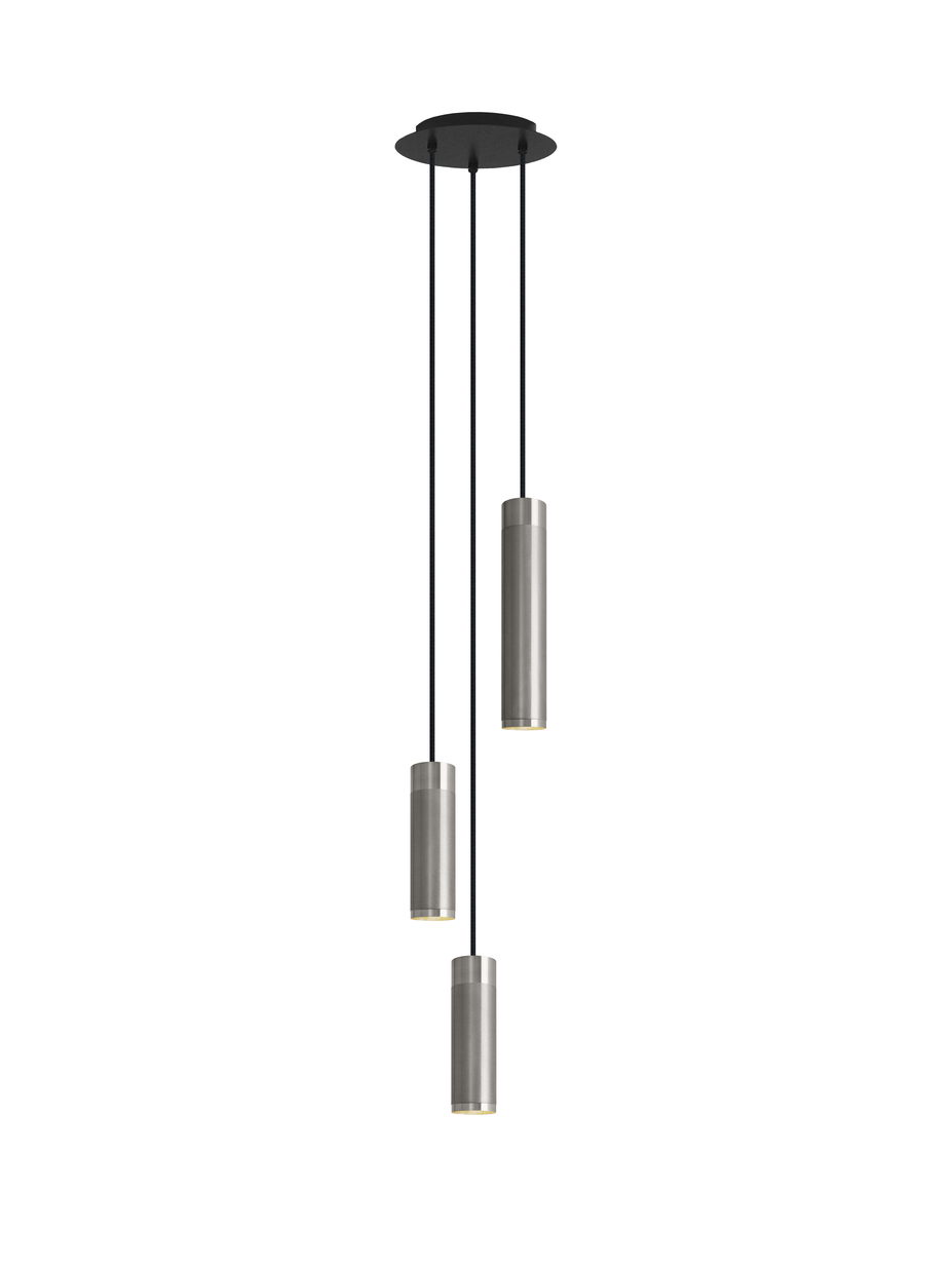THORUP - Patrone Cluster Pendel, Nickel-plated Brass