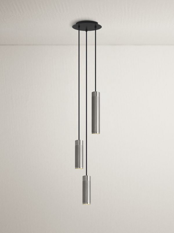THORUP - Patrone Cluster Pendel, Nickel-plated Brass - Billede 2