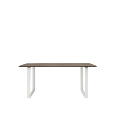 MUUTO - 70/70 Spisebord 170X85, Solid Smoked Oak/White