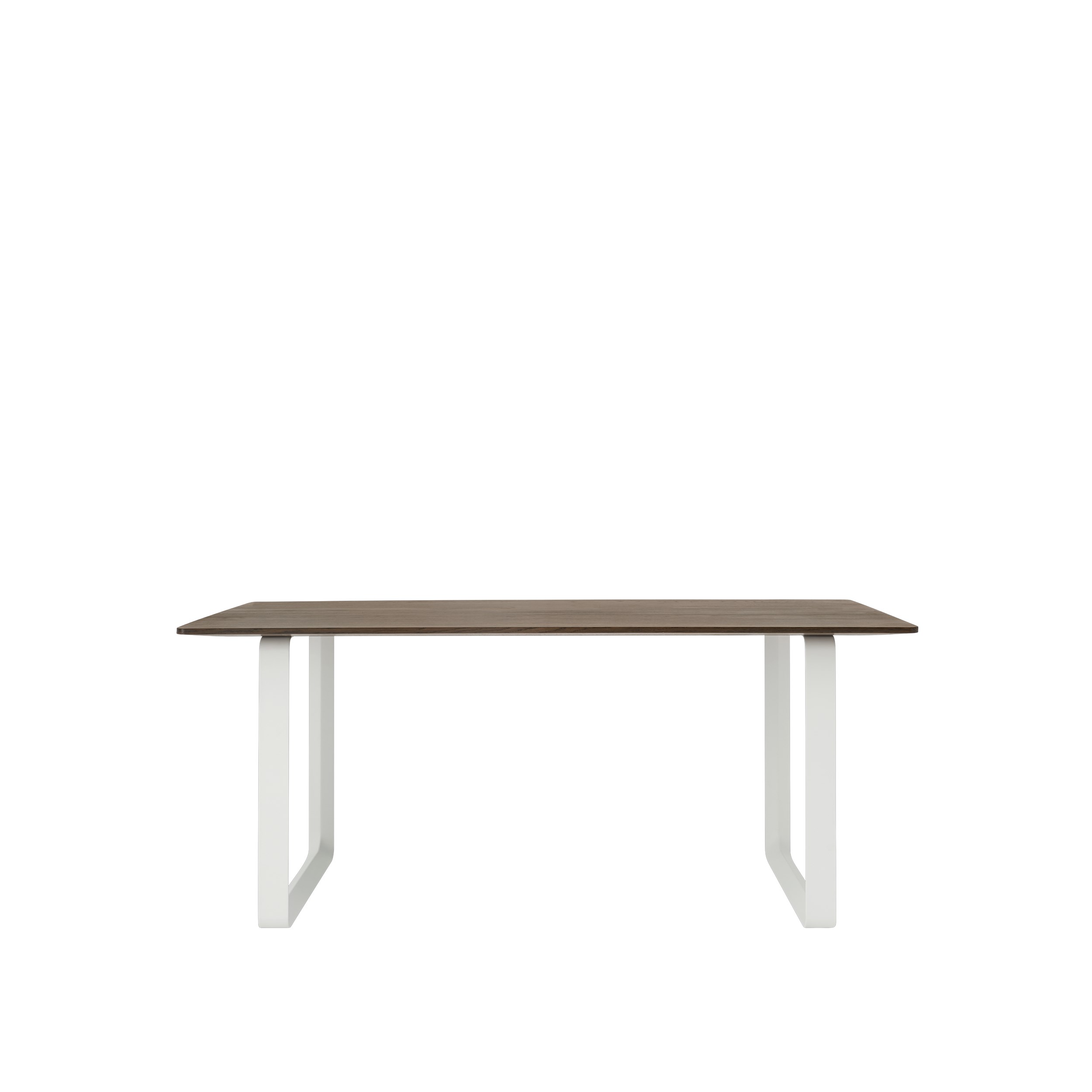 MUUTO - 70/70 Spisebord 170X85, Solid Smoked Oak/White