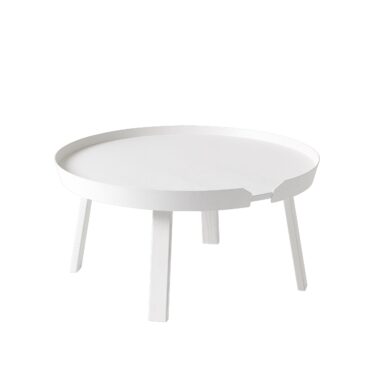 MUUTO - Around Sofabord Ø72, White
