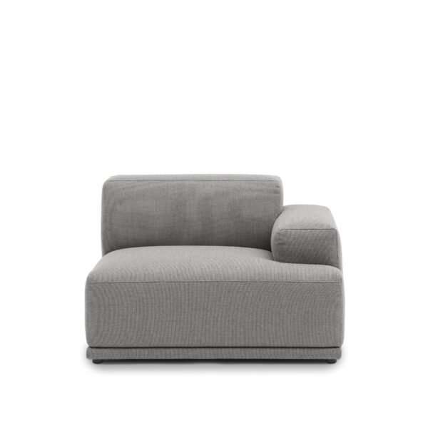 MUUTO - Connect Soft Modular Sofa Right Armrest, Re-wool 128