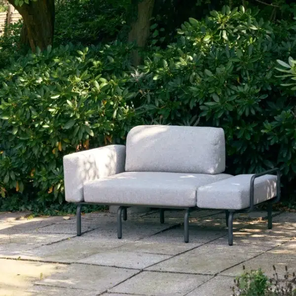 MANDALAY - Ivy Loungestol/Sofa M. Udtræk, Antracit - Billede 2
