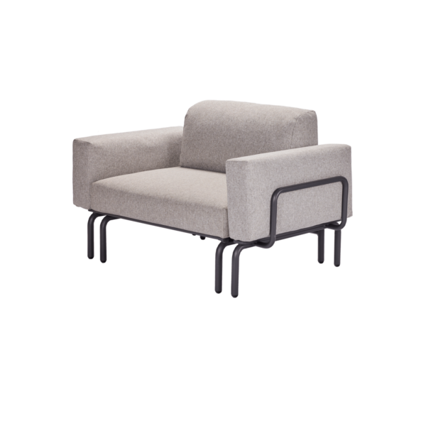 MANDALAY - Ivy Loungestol/Sofa M. Udtræk, Antracit - Billede 6