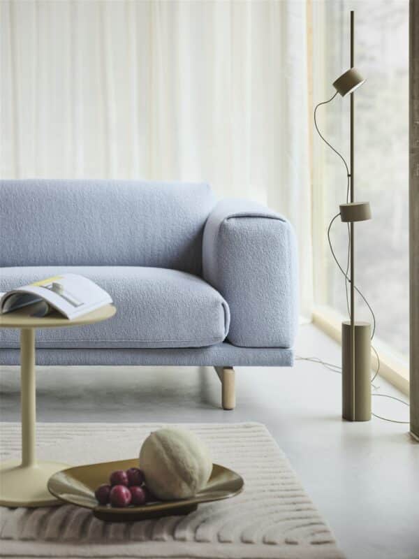 MUUTO - Post Gulvlampe, Brown Green - Billede 3