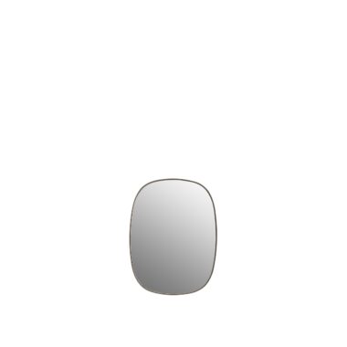 MUUTO - Framed Spejl Small, Taupe/Clear
