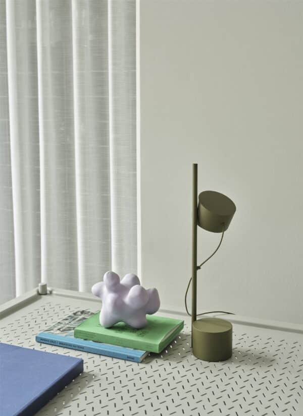 MUUTO - Post Bordlampe, Brown Green - Billede 3