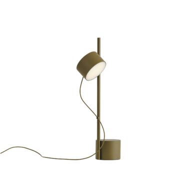 MUUTO - Post Bordlampe, Brown Green