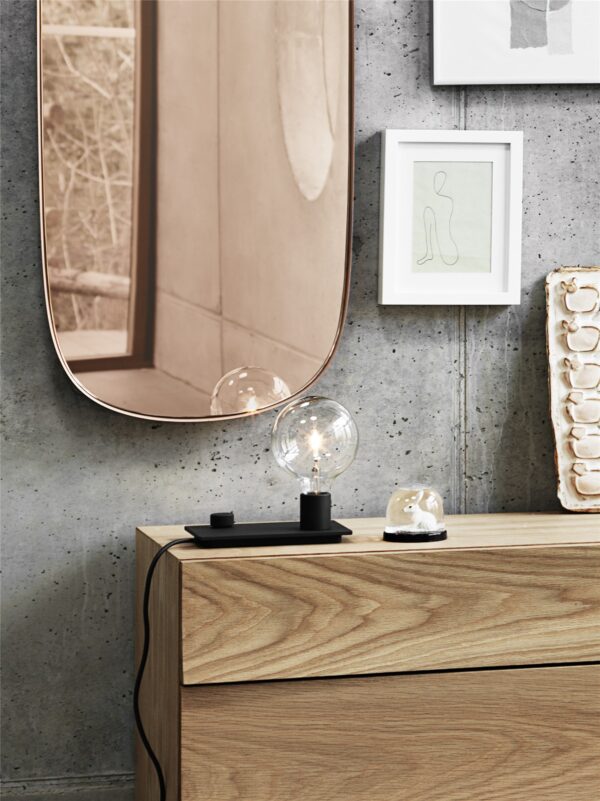 MUUTO - Framed Spejl Large, Rose/Rose - Billede 3