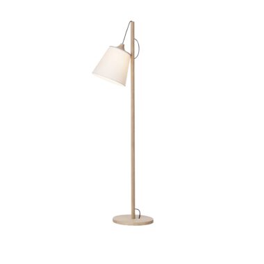 MUUTO - Pull Gulvlampe, Oak/White