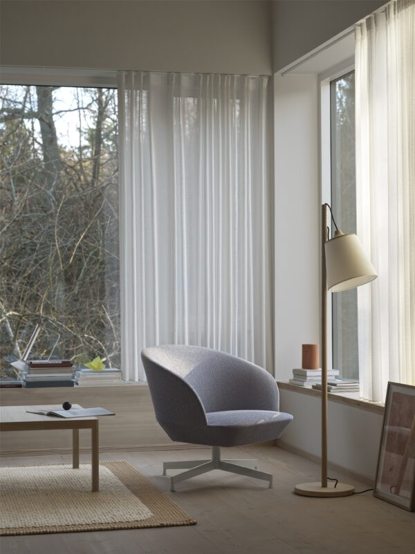 MUUTO - Pull Gulvlampe, Oak/White - Billede 6