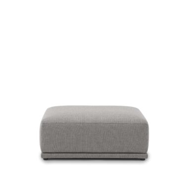 MUUTO - Connect Soft Modular Sofa Ottoman, Re-wool 128