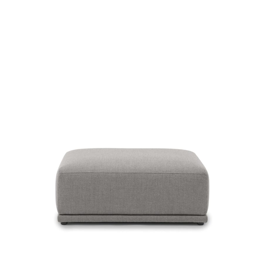 MUUTO - Connect Soft Modular Sofa Ottoman, Re-wool 128