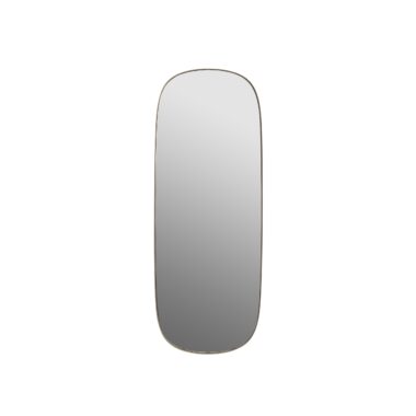 MUUTO - Framed Spejl Large, Taupe/Clear