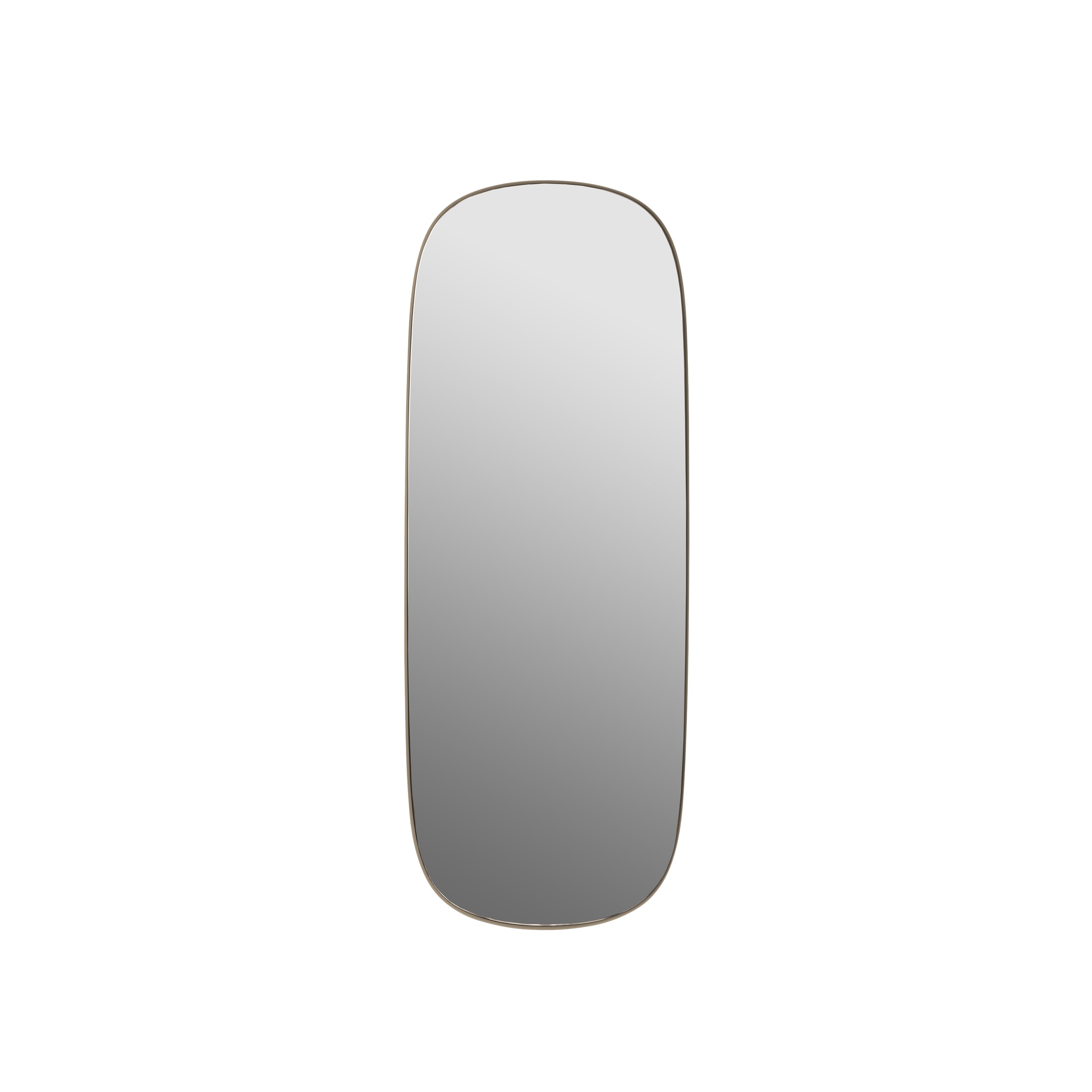 MUUTO - Framed Spejl Large, Taupe/Clear
