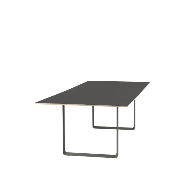 MUUTO - 70/70 Spisebord 295X108, Black Linoleum/Anthracite Black - Billede 2