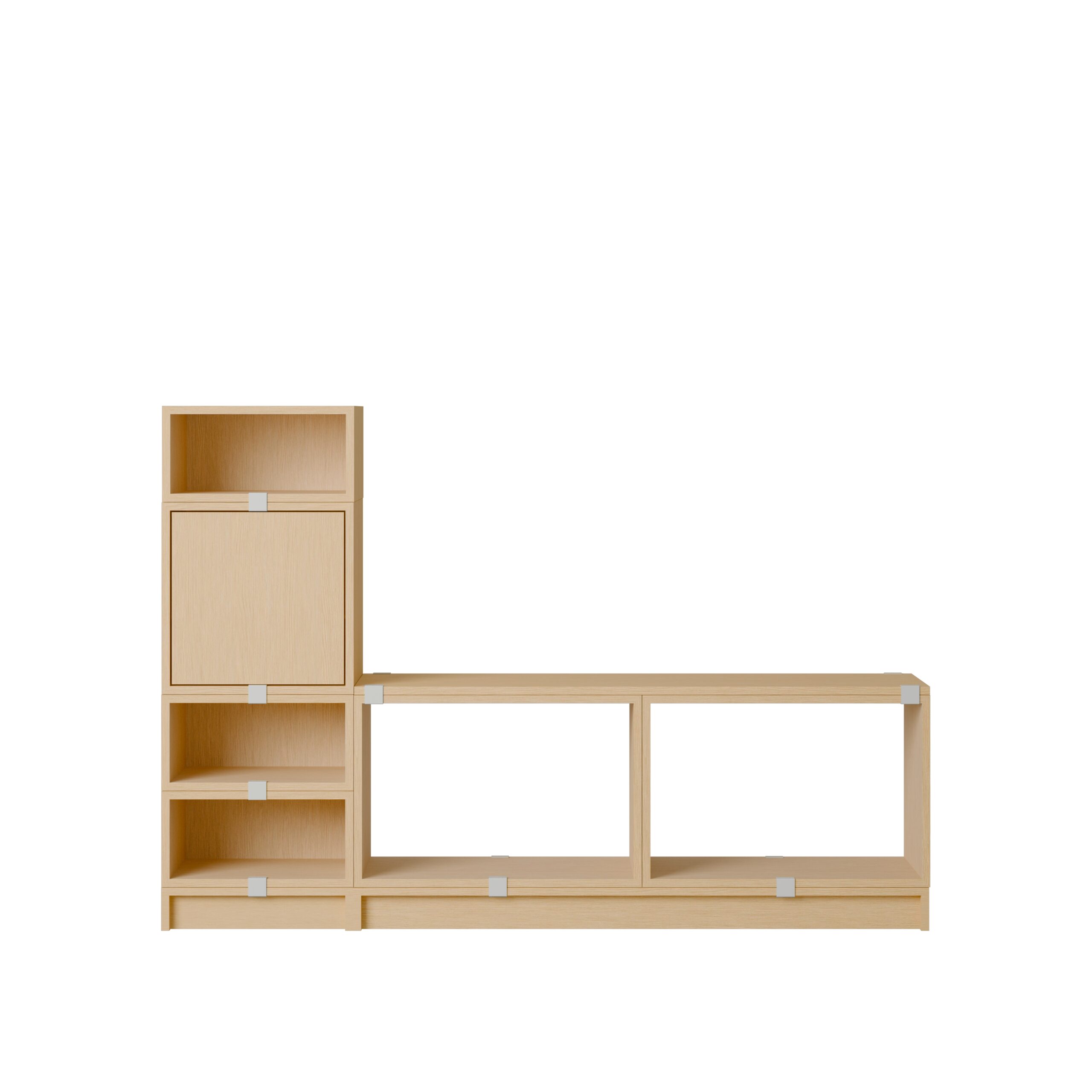 MUUTO - Stacked Opbevaringssystem Hallway 1, Oak