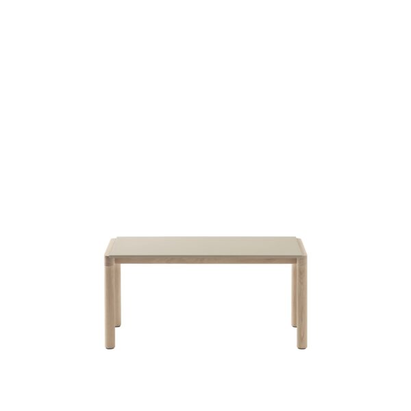 MUUTO - Couple Sofabord 40x84 - 1 Plain, Sand/Oak - Billede 2