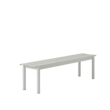 MUUTO - Linear Steel Bænk 170x34, Grey