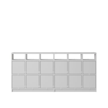 MUUTO - Stacked Opbevaringssystem Sideboard 1, Grey