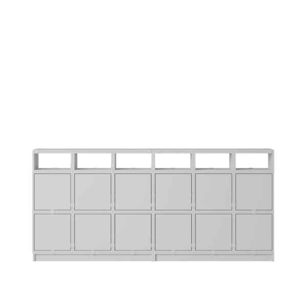 MUUTO - Stacked Opbevaringssystem Sideboard 1, Grey