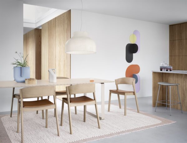MUUTO - 70/70 Spisebord 225X90, Solid Oak/Sand - Billede 4
