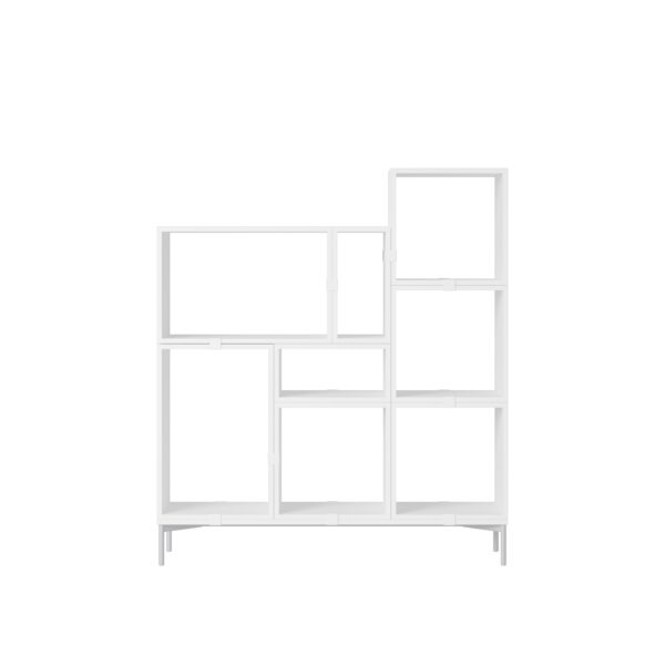 MUUTO - Stacked Opbevaringssystem Bookcase 5, White