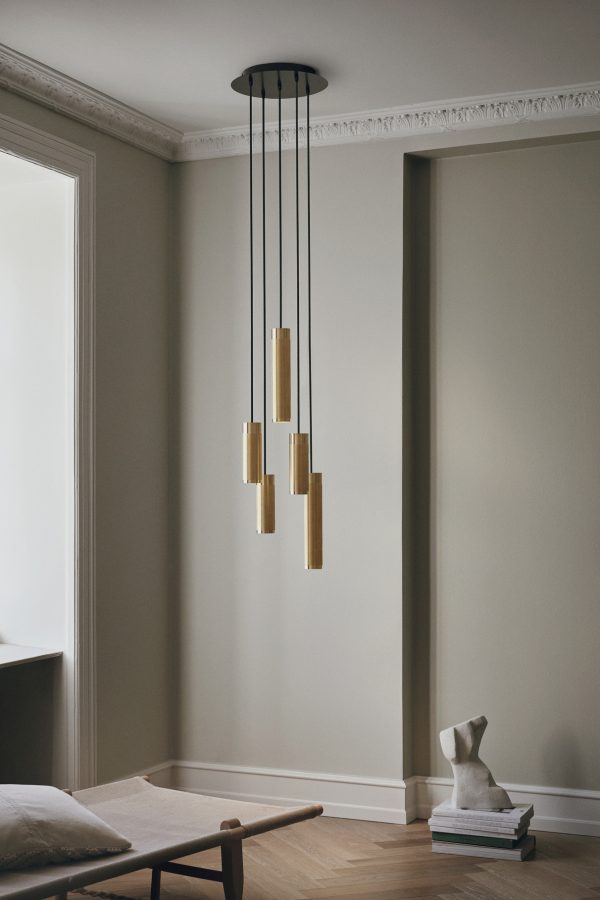 THORUP - Patrone Cluster Pendel Large, Brass - Billede 4