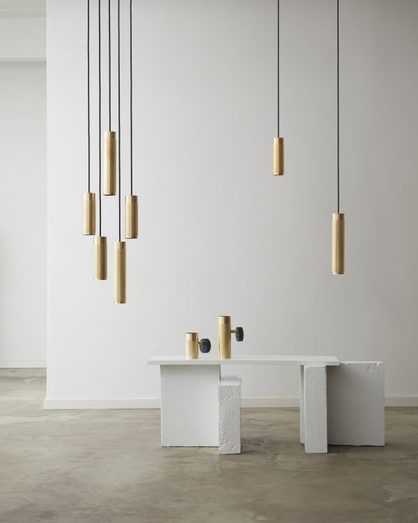 THORUP - Patrone Cluster Pendel Large, Brass - Billede 3