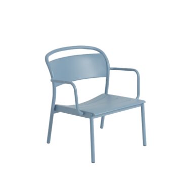 MUUTO - Linear Udendørs Loungestol, Pale Blue