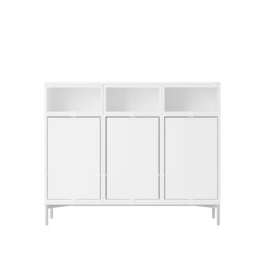 MUUTO - Stacked Opbevaringssystem Sideboard 3, White