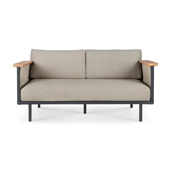ETHNICRAFT - Corbey Udendørs Loungesofa, Black/Oyster