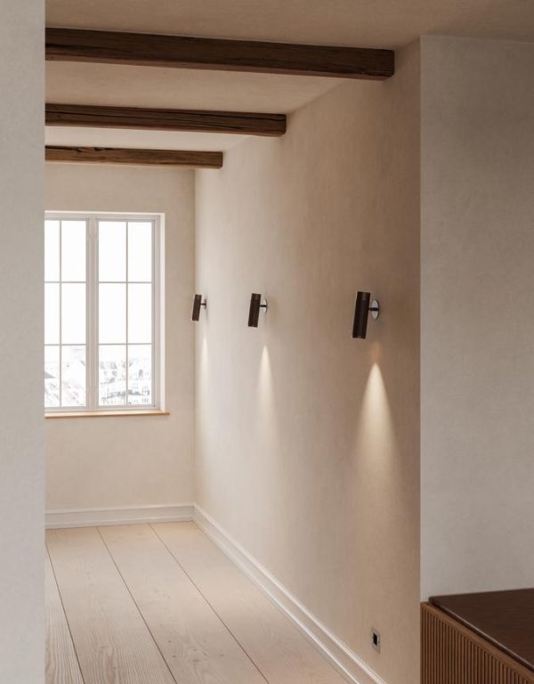THORUP - Patrone Væglampe H20, Black-browned Brass - Billede 4