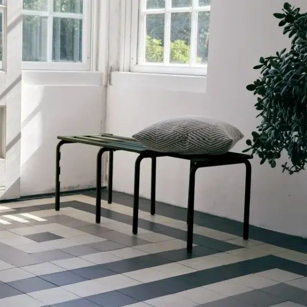 MANDALAY - Ivy Udtræksbænk L88-118, Olivengrøn - Billede 7