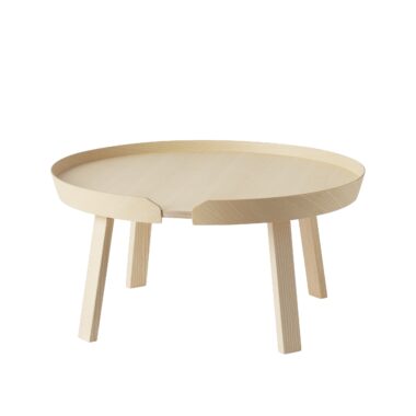 MUUTO - Around Sofabord Ø72, Ash