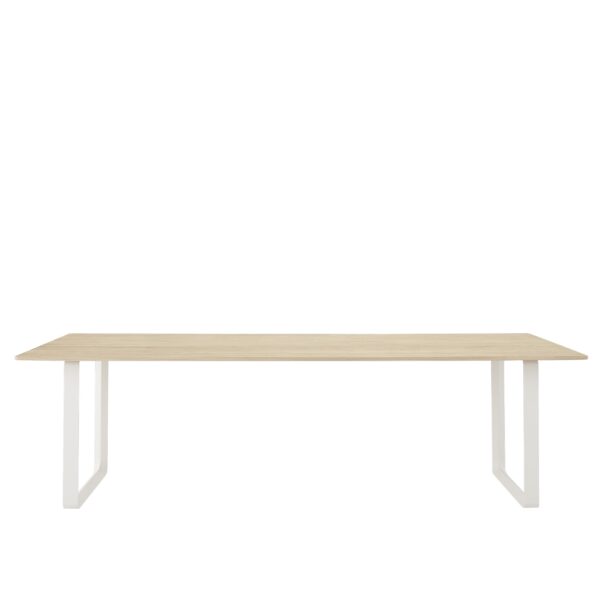 MUUTO - 70/70 Spisebord 225X90, Solid Oak/White