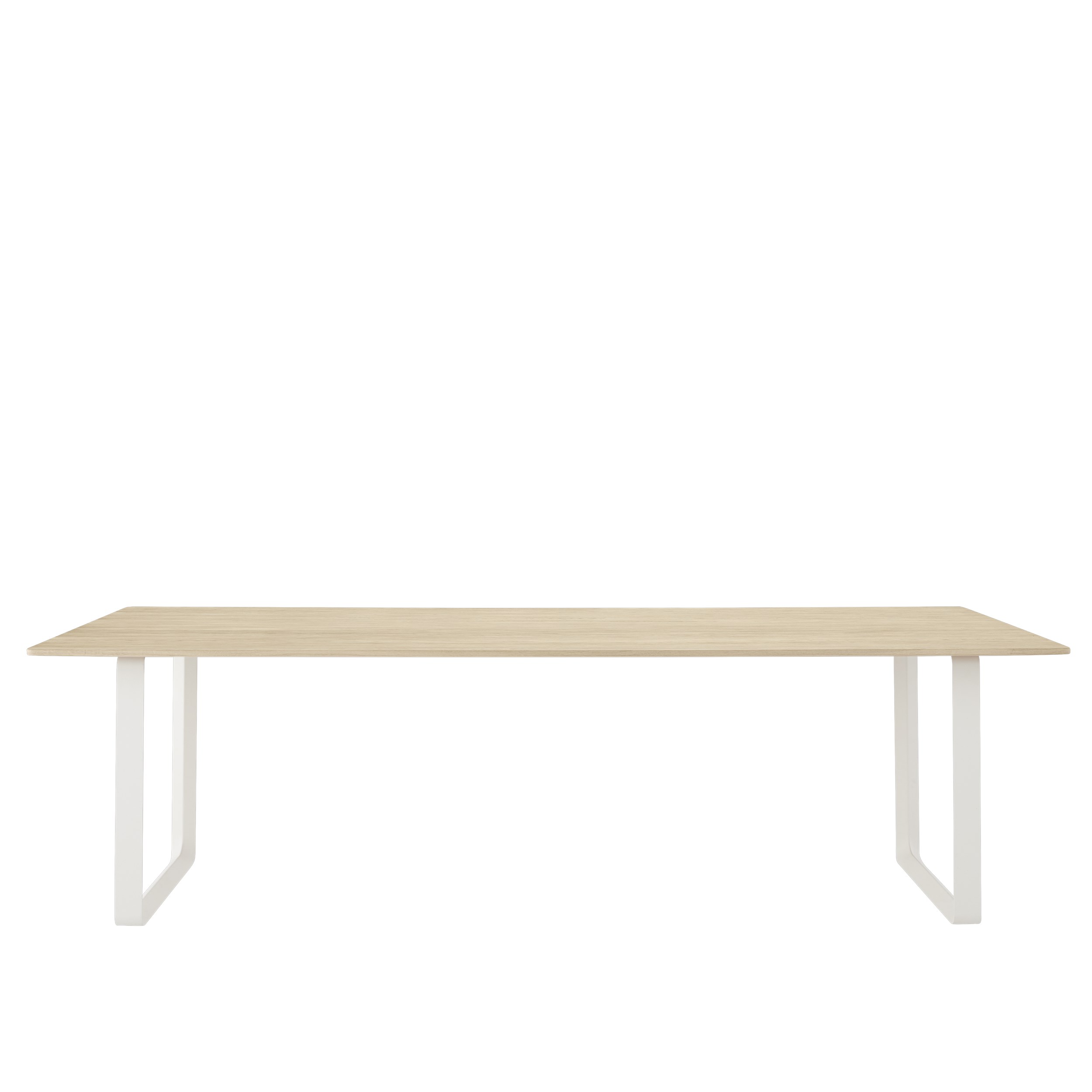 MUUTO - 70/70 Spisebord 225X90, Solid Oak/White